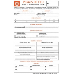 PERMIS FEU A L' UNITE
