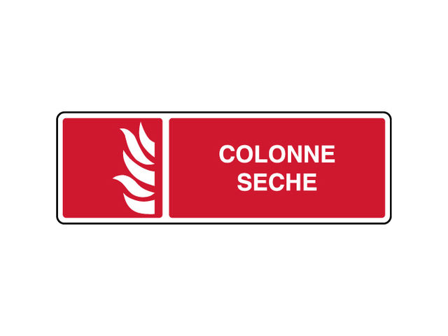 PANNEAU PRISE COLONNE SECHE 200X200 PVC 2MM